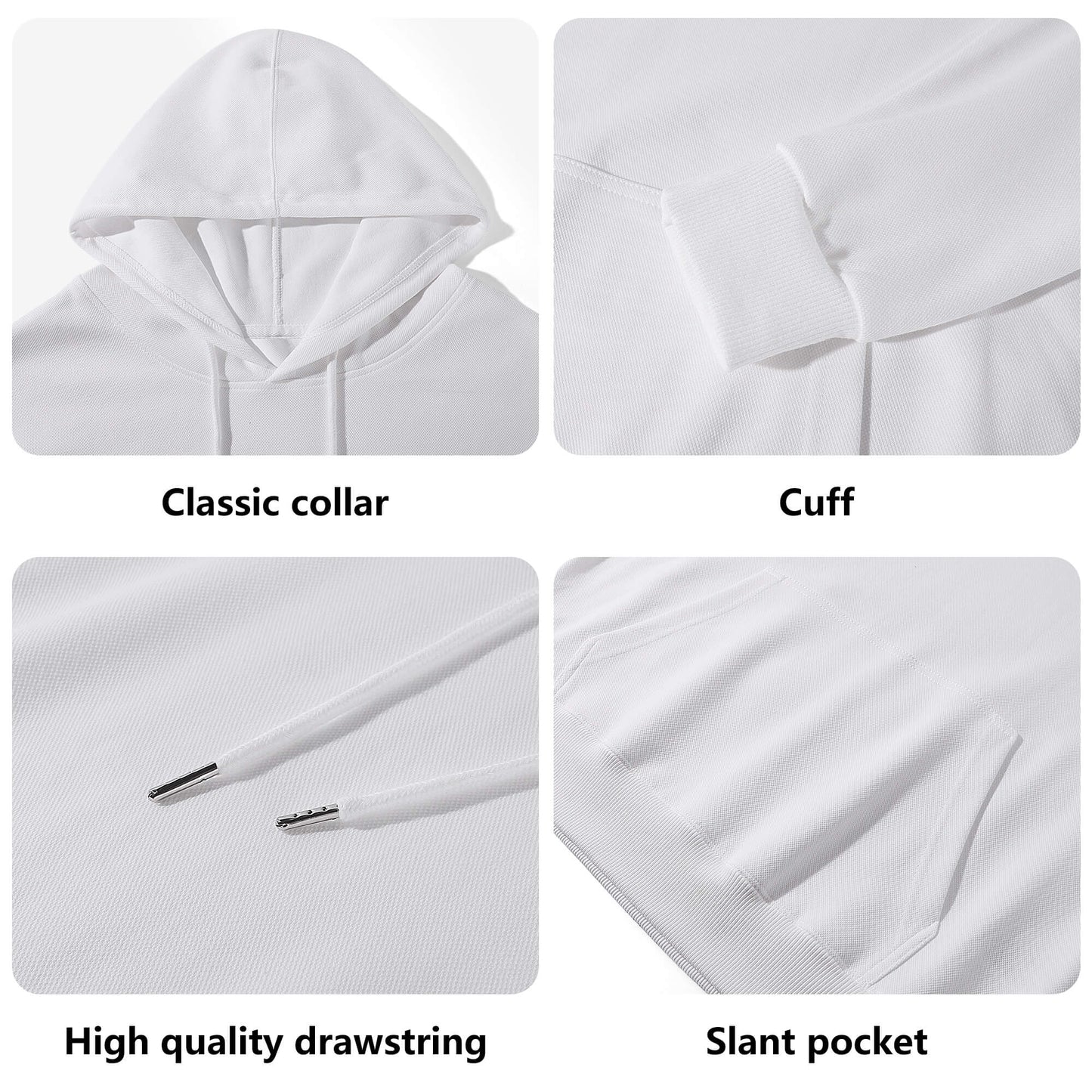 PalmRace Adult Embroidered Pullover Hoodie