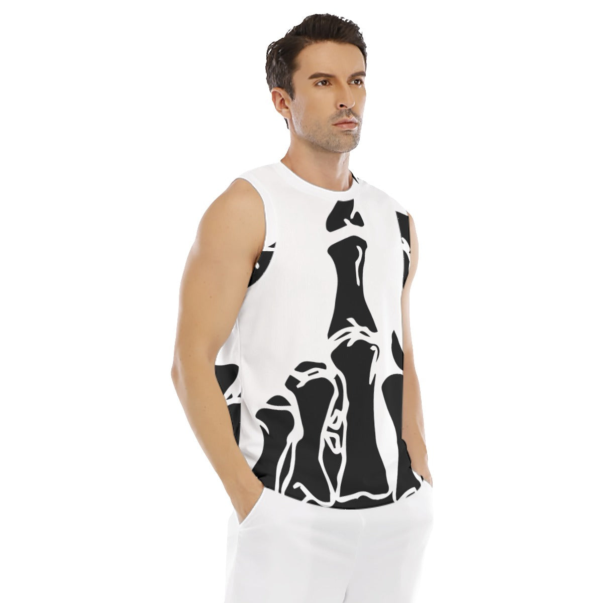 Palm Race Men's Sports Vest