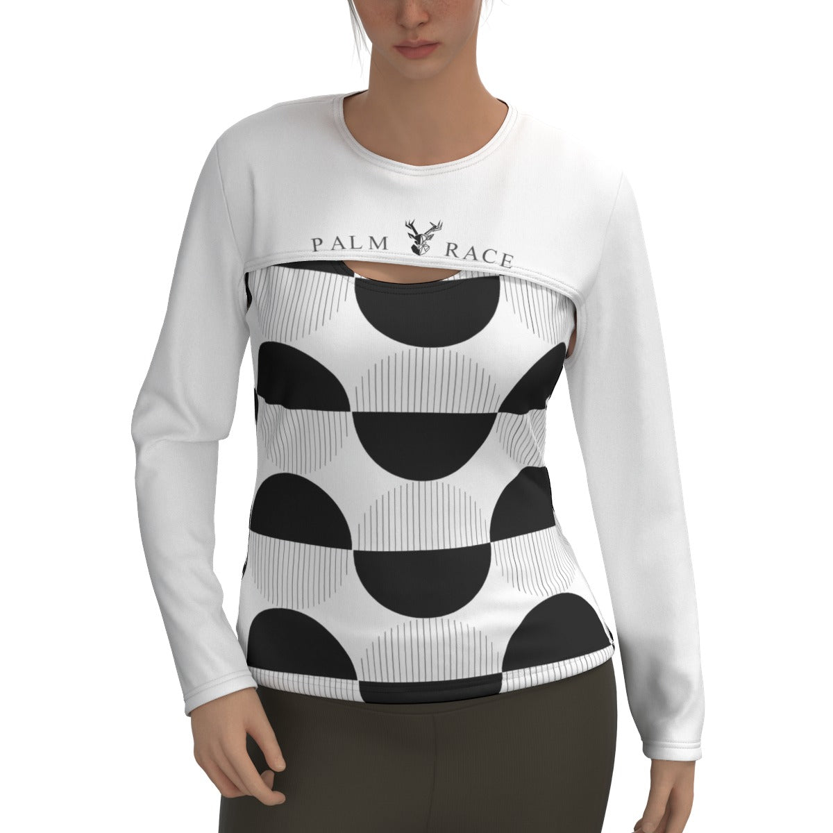 PR Women's Two-piece Sport Sweatshirt