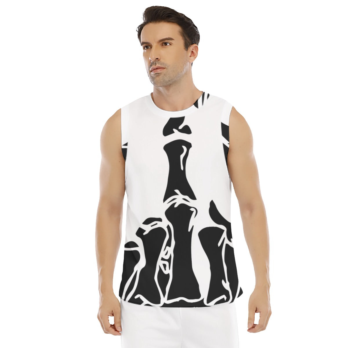 Palm Race Men's Sports Vest