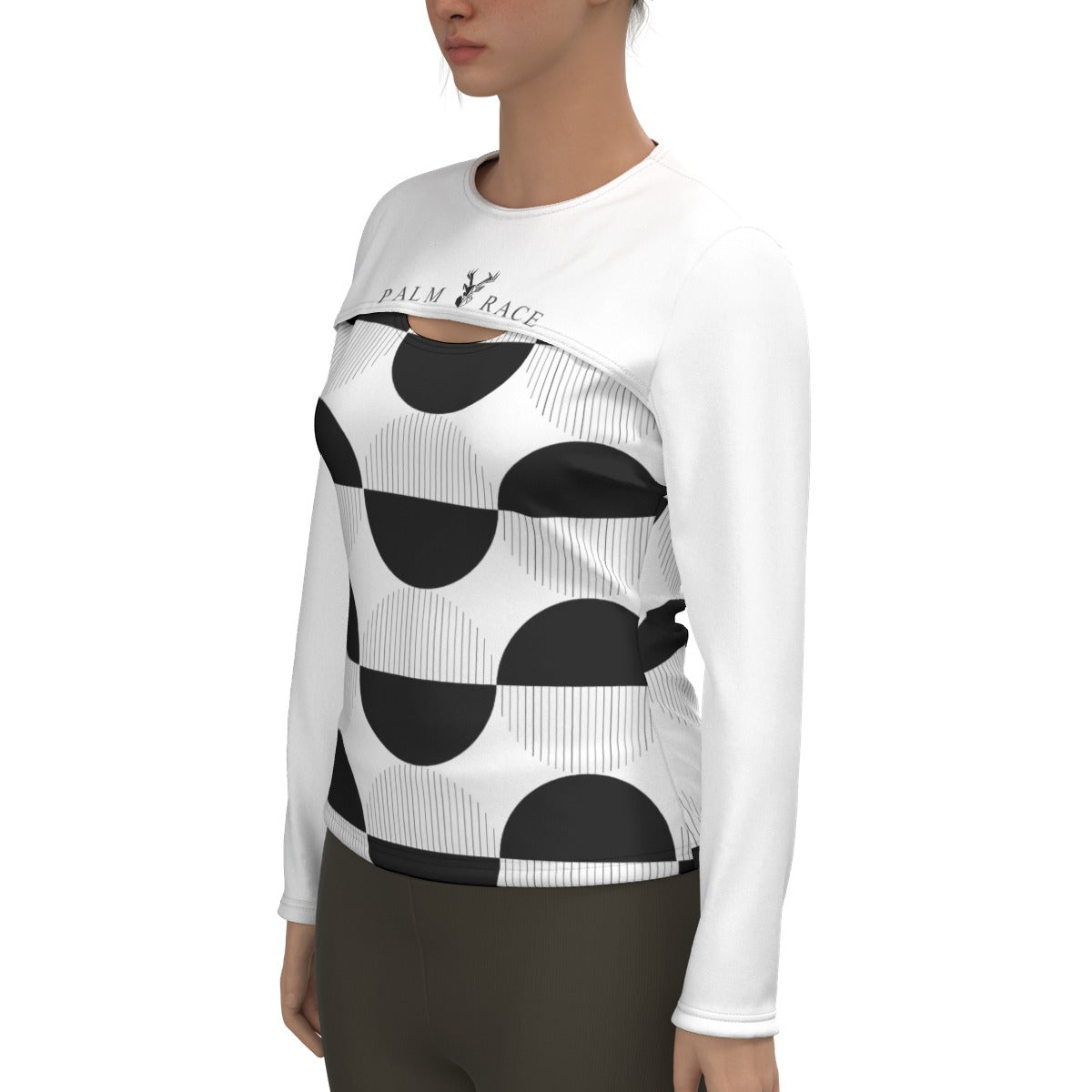 PR Women's Two-piece Sport Sweatshirt