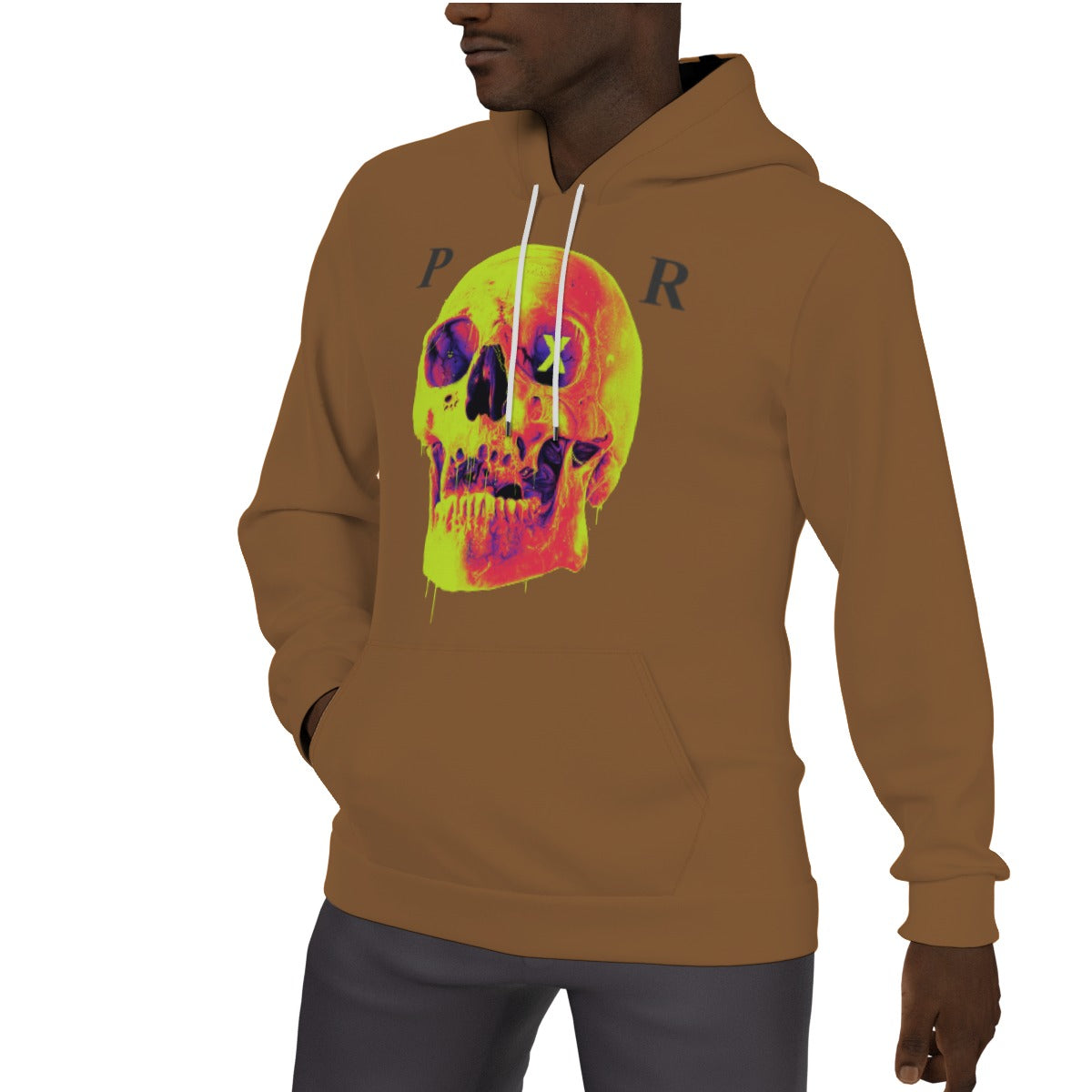 All-Over Print Men's Thicken Pullover Hoodie
