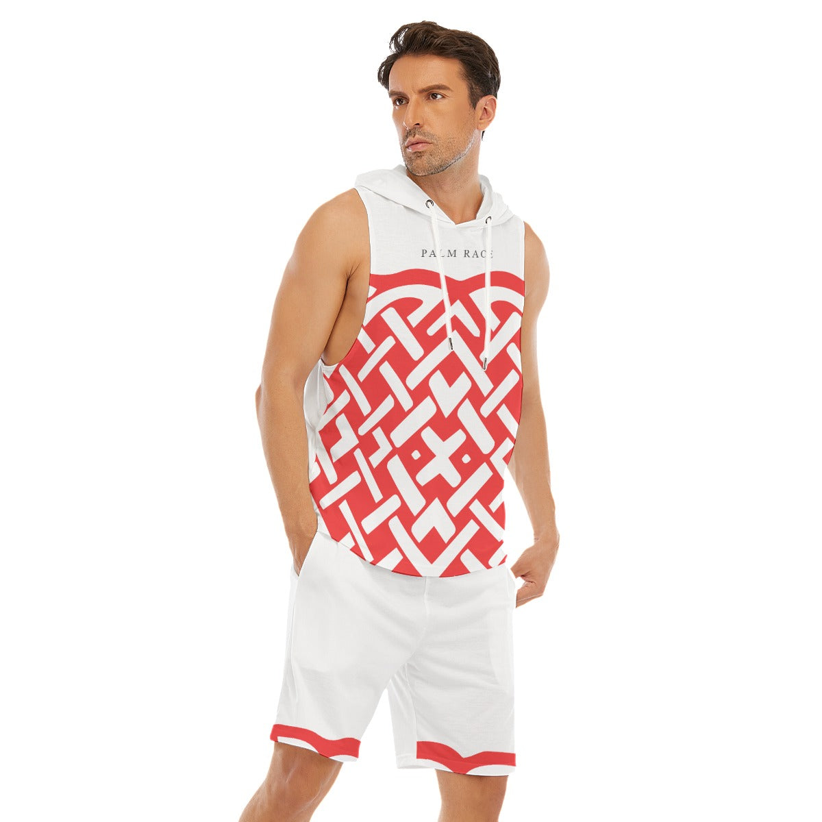 PR Men's Sleeveless Vest And Shorts Set
