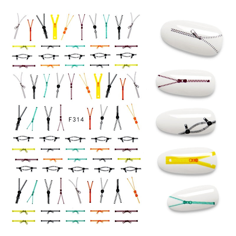 The New 3D Nail Sticker