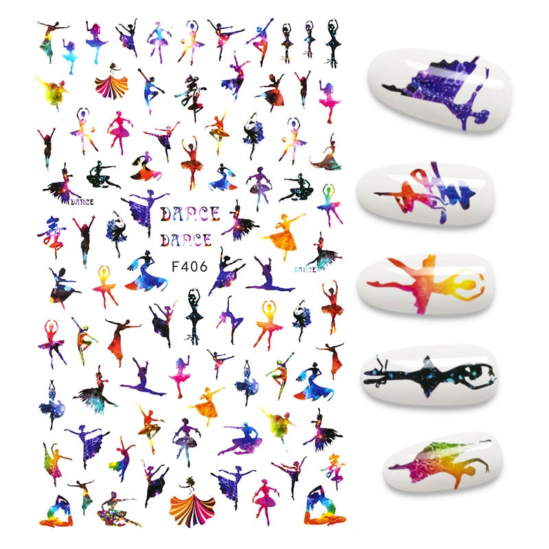 The New 3D Nail Sticker