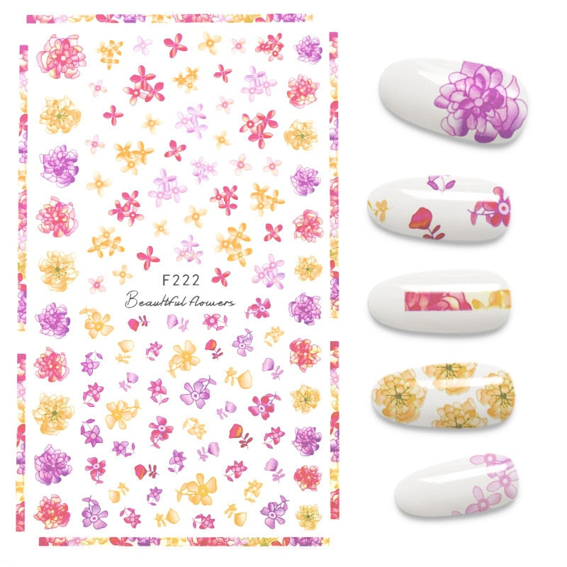 The New 3D Nail Sticker