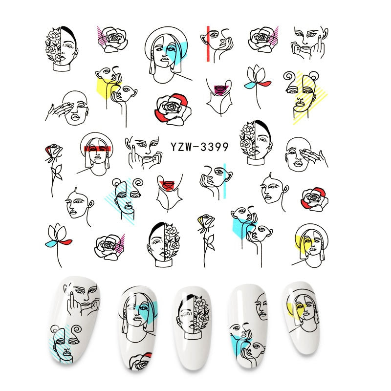 The New 3D Nail Sticker